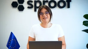 screenshot of sproof sign